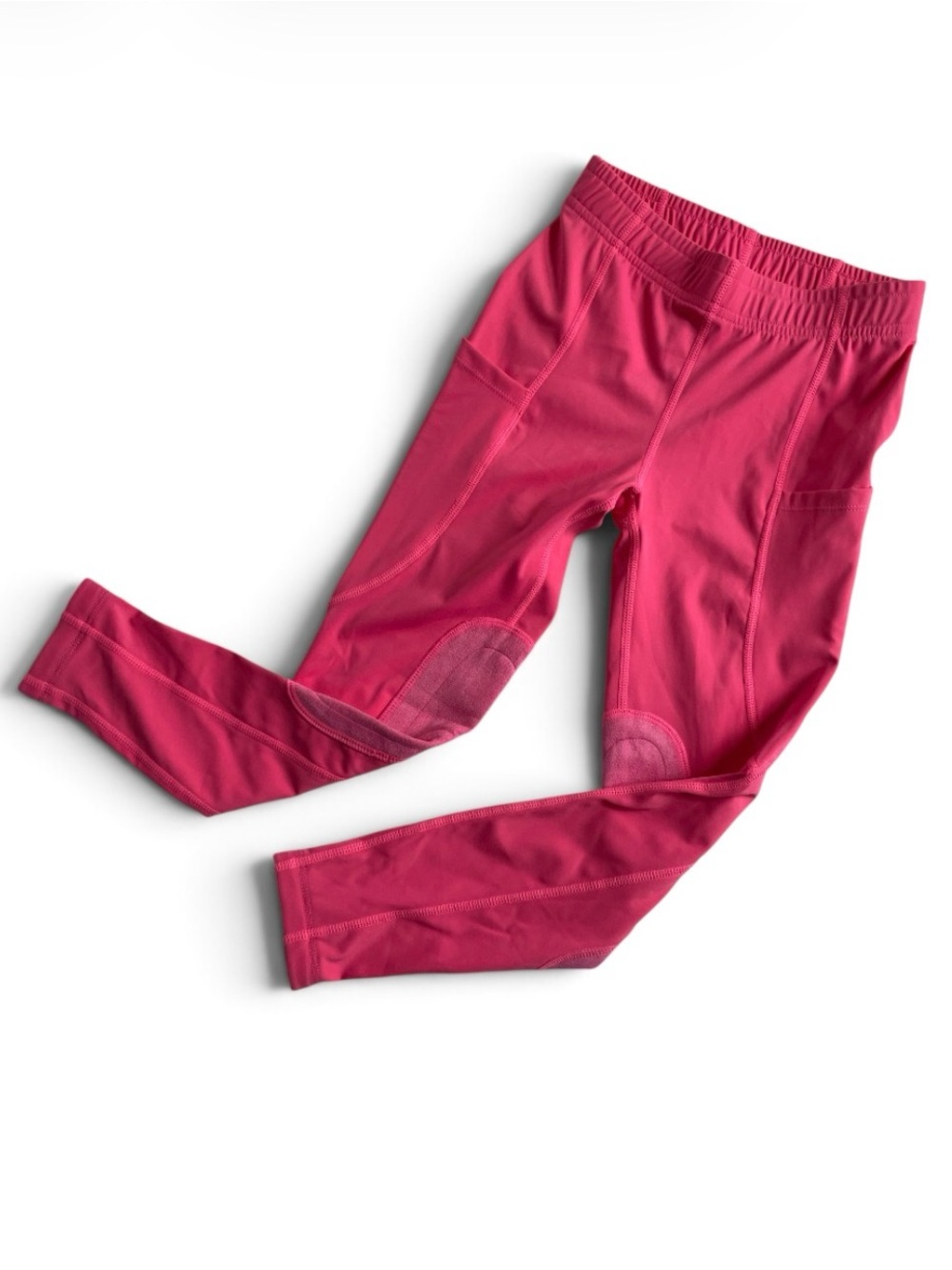 BALEAF Kids Horseback Riding Tights Pants Britches Pink Leggings UPF50